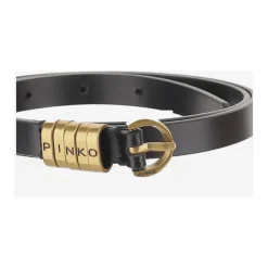 1,2 cm bælte med logo bogstaver