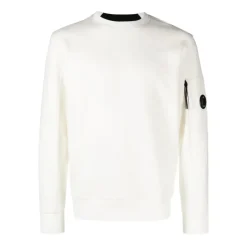 Afslappede hættetrøjer i off-white