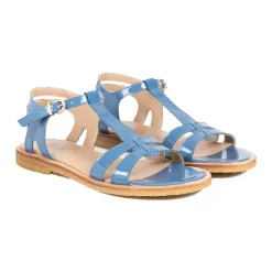 Angulus - Sandal Med Stropper Og Ankelrem, 5415 - Dusty Blue PT