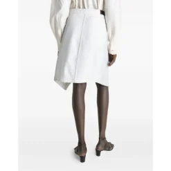 Asymmetric Midi Skirt