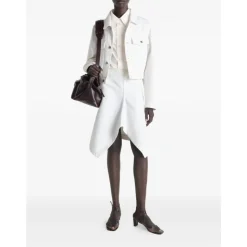 Asymmetric Midi Skirt