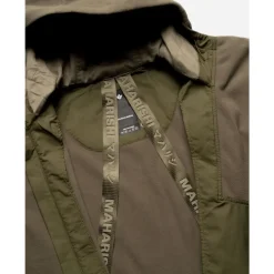 Asymmetrisk Lynlås Hættetrøje i Fleece