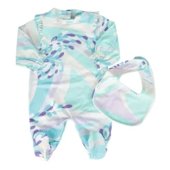 Baby Romper med Bib Sæt