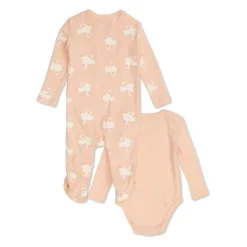 Baby sæt: body og natdragt