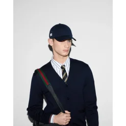 Baseballkasket i bomuldscanvas