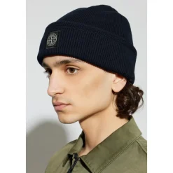 Beanie med Kompaslogo-patch