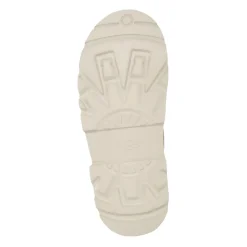 Beige Flade Sko i Ruskind