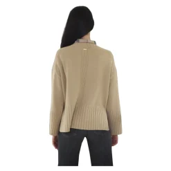 Beige Vintertrøje til kvinder