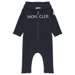 Blå Baby Hættedragt