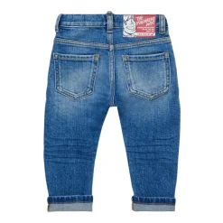 Blå Denim Baby Jeans Trendy Stil
