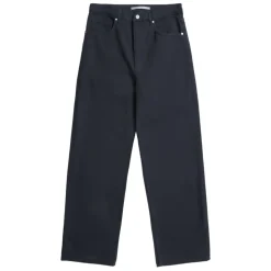 Blå Heavy Twill 5-Lomme Bukser