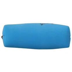 Blå Logo Print Håndtaske Leopard Print Toilettaske