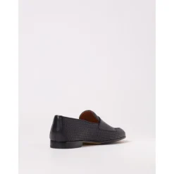 Blå Monk Strap Loafers