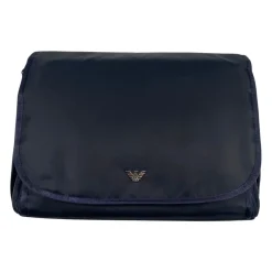 Blå Rektangulær Mavetaske med Tilbehør