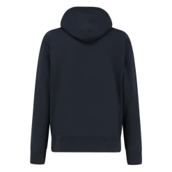 Blå Sweater med Logo Patch