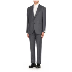 Blå Uldjakke og Bukser