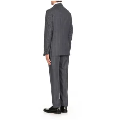 Blå Uldjakke og Bukser