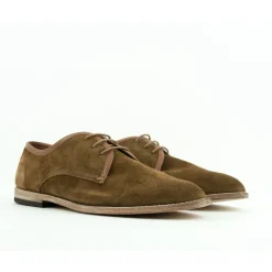 Bløde Tan Suede Derby Sko