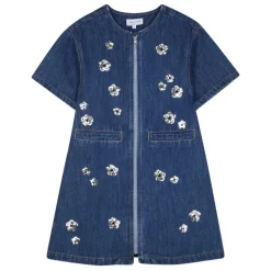 Blomsterpyntet A-linje kjole