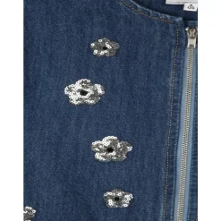 Blomsterpyntet A-linje kjole