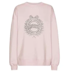 Blomstret Print Sweatshirt Oversize Fit
