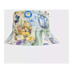 Blomstret spandehat til børn