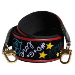 Bomulds Taske Skulderrem med Print