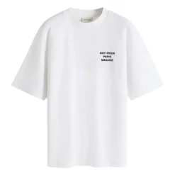 Bomulds T-shirt med Logo Print