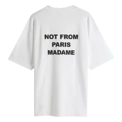 Bomulds T-shirt med Logo Print