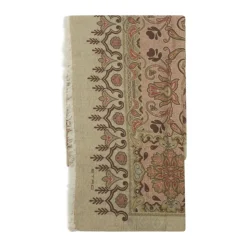 Bomuldsblanding Jacquard Tørklæde