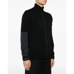 Bomuldsjakke med lynlås