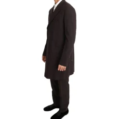 Bordeaux Uld Stretch 3-delt Dragt