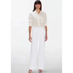 Bredde Jeans - Højtaljede, Løstsiddende