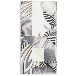 Brezza Print Silk Twill Scarf