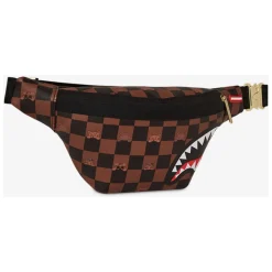 Børn Karakter Check Bæltetaske Brun