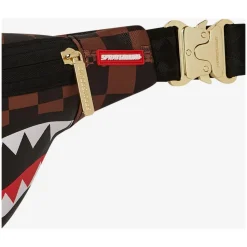 Børn Karakter Check Bæltetaske Brun