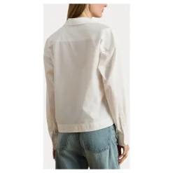 Broadcloth Cropped Skjorte