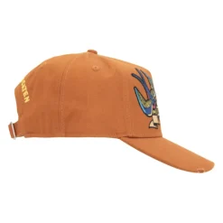 Broderet baseballkasket med spænde