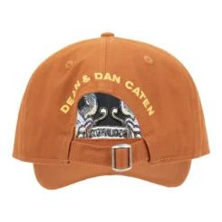 Broderet baseballkasket med spænde