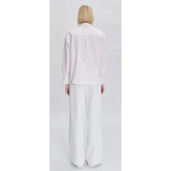 Broderet Boyfriend Skjorte