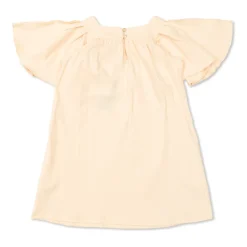 Broderet Kjole i Bomuld