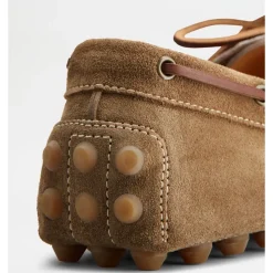 Brun Bådstil Flade Sko