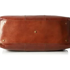 Brun Læder Kuffert Rejsetaske