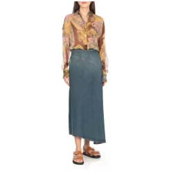 Brun Læder Sandaler med Velcrolukning