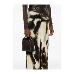 Brun Læder Top Håndtag Skuldertaske