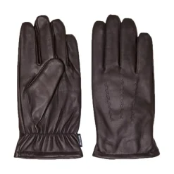 Brun Læderhandsker til Vinteren