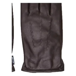 Brun Læderhandsker til Vinteren