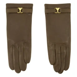 Brun Læderhandsker Unisex Model