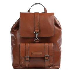 Brun læderrygsæk Cesare Line