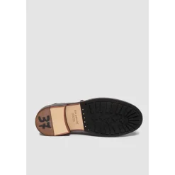 Brun Penny Loafer Triple Lædersål